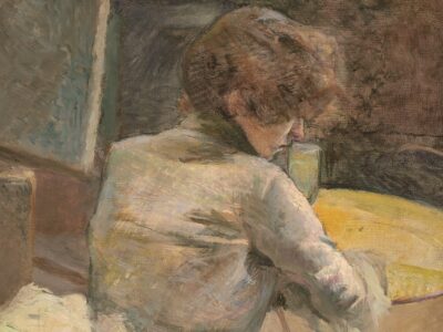 Toulouse-Lautrec, A Grenelle L’attente, 1887, olio su tela. Williamstown, Sterling and Francine Clark Art Institute